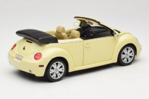 Volkswagen Beetle Cabriolet Gelb Gate 1:18 VW24108 Druckguss — Bild 3 von 8