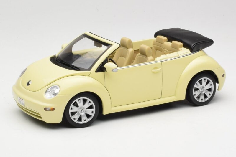 Volkswagen Beetle Cabriolet Gelb Gate 1:18 VW24108 Druckguss