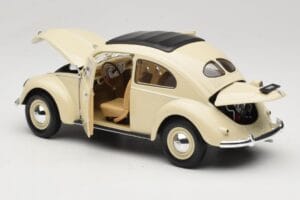Volkswagen Beetle Type 1 Classic Weiß Welly 1:18 18040W Druckguss — Bild 5 von 8