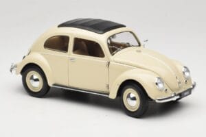 Volkswagen Beetle Type 1 Classic Weiß Welly 1:18 18040W Druckguss — Bild 6 von 8