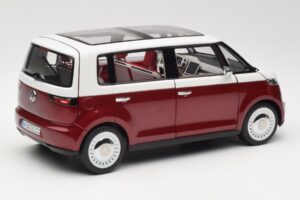 Volkswagen Bulli Minibus Concept Rot & Weiß Norev 1:18 7E9099203BL9 Druckguss — Bild 3 von 8