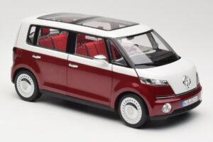 Volkswagen Bulli Minibus Concept Rot & Weiß Norev 1:18 7E9099203BL9 Druckguss — Bild 6 von 8