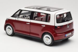 Volkswagen Bulli Minibus Concept Rot & Weiß Norev 1:18 7E9099203BL9 Druckguss — Bild 7 von 8