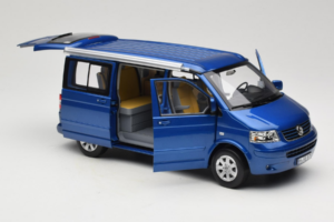 Volkswagen California T4 Ravenna Blue Metallic Norev 1:18 188607 Druckguss — Bild 5 von 8