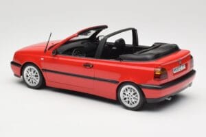 Volkswagen Golf Cabriolet Mk3 Rot Norev 1:18 188433 Druckguss — Bild 5 von 6