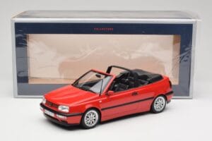 Volkswagen Golf Cabriolet Mk3 Rot Norev 1:18 188433 Druckguss — Bild 6 von 6