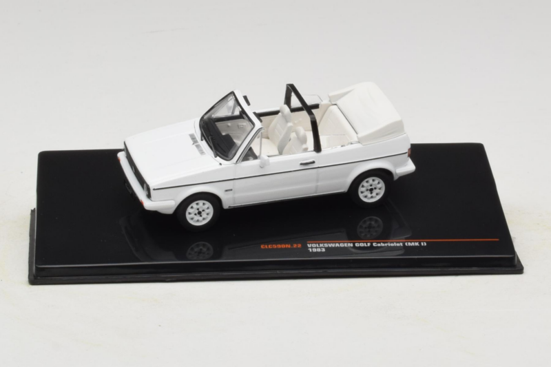 Volkswagen Golf Cabriolet Mk1 Weiß IXO 1:43 CLC590N Druckguss