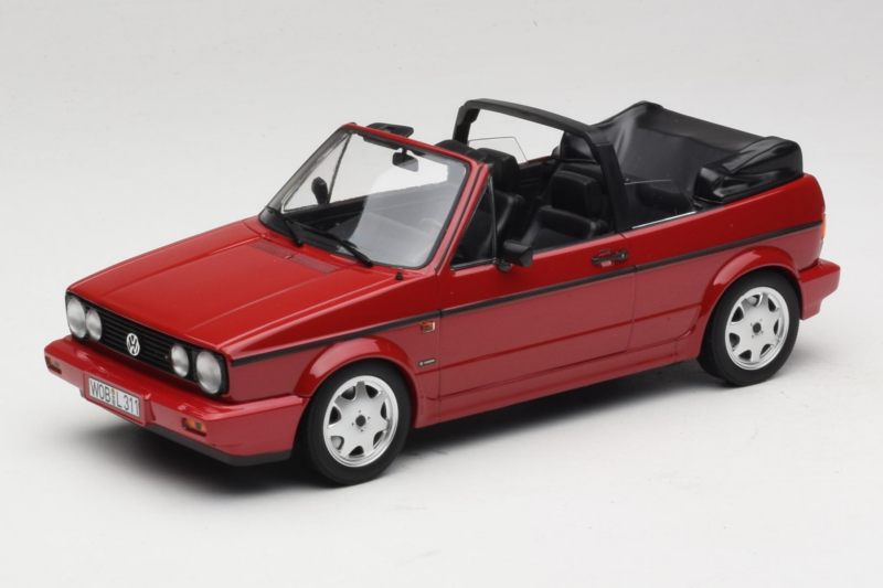 Volkswagen Golf Mk1 Cabriolet Rot Norev 1:18 188626 Druckguss