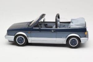 Volkswagen Golf Mk1 Cabriolet Bel Air Blue Metallic Norev 1:18 188404 Druckguss — Bild 3 von 6