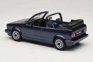 Volkswagen Golf Mk1 Cabriolet Quartett Inca Blue Norev 1:18 188628 Druckguss — Bild 5 von 6