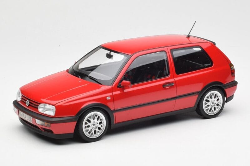 Volkswagen Golf Mk3 GTI Flash Red Norev 1:18 188418 Druckguss