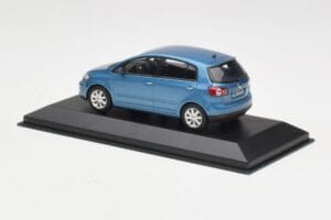 Volkswagen Golf Plus Mk5 Blue Metallic Minichamps 1:43 GOLF002 Druckguss — Bild 3 von 4