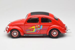 Volkswagen Käfer Rot Solido 1:18 8306 Druckguss — Bild 4 von 8