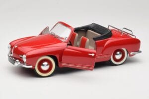 Volkswagen Karmann Ghia Cabriolet Rot Solido 1:18 8058 Druckguss — Bild 2 von 8