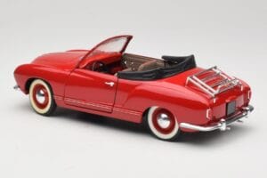 Volkswagen Karmann Ghia Cabriolet Rot Solido 1:18 8058 Druckguss — Bild 5 von 8