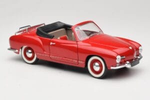 Volkswagen Karmann Ghia Cabriolet Rot Solido 1:18 8058 Druckguss — Bild 6 von 8