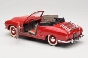 Volkswagen Karmann Ghia Cabriolet Rot Solido 1:18 8058 Druckguss — Bild 7 von 8