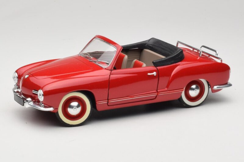 Volkswagen Karmann Ghia Cabriolet Rot Solido 1:18 8058 Druckguss