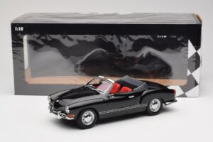 Volkswagen Karmann Ghia Cabriolet Schwarz Minichamps 1:18 155054031 Druckguss — Bild 6 von 6