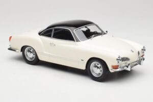 Volkswagen Karmann Ghia Creme Schwarz Minichamps 1:18 155054021 Druckguss — Bild 4 von 6