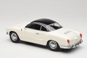 Volkswagen Karmann Ghia Creme Schwarz Minichamps 1:18 155054021 Druckguss — Bild 5 von 6