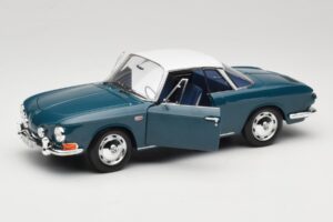 Volkswagen Karmann Ghia Type 34 1500 Sea Blue Norev 1:18 188646 Druckguss — Bild 2 von 8