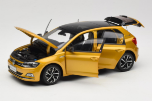 Volkswagen Polo Plus Gelb OEM 1:18 ZVY000009GEL Druckguss — Bild 2 von 8