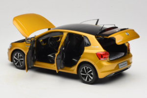 Volkswagen Polo Plus Gelb OEM 1:18 ZVY000009GEL Druckguss — Bild 5 von 8