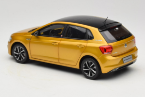 Volkswagen Polo Plus Gelb OEM 1:18 ZVY000009GEL Druckguss — Bild 7 von 8