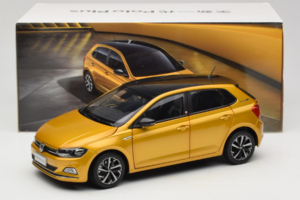 Volkswagen Polo Plus Gelb OEM 1:18 ZVY000009GEL Druckguss — Bild 8 von 8