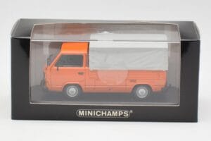 Volkswagen T3 Pritschenwagen Orange Minichamps 1:43 400055200 Druckguss — Bild 4 von 4