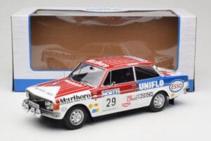 Volvo 142 #29 M. Alen / I. Kivimaki Rally 1000 Lakes 1973 MCG 1:18 MCG18528R Druckguss — Bild 6 von 6