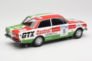Volvo 142 #5 H. Mikkola / E. Rautanen Rally 1000 Lakes 1973 MCG 1:18 MCG18529R Druckguss — Bild 2 von 6