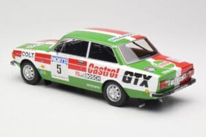Volvo 142 #5 H. Mikkola / E. Rautanen Rally 1000 Lakes 1973 MCG 1:18 MCG18529R Druckguss — Bild 5 von 6