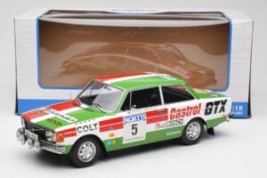 Volvo 142 #5 H. Mikkola / E. Rautanen Rally 1000 Lakes 1973 MCG 1:18 MCG18529R Druckguss — Bild 6 von 6