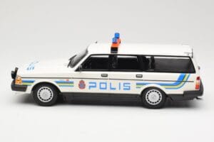Volvo 240 GL Kombi Polis Sweden Minichamps 1:18 155171480 Druckguss — Bild 3 von 6