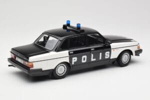 Volvo 240 GL Polis Sweden Schwarz Minichamps 1:18 155171497 Druckguss — Bild 2 von 6