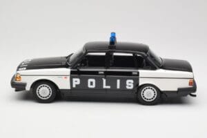 Volvo 240 GL Polis Sweden Schwarz Minichamps 1:18 155171497 Druckguss — Bild 3 von 6