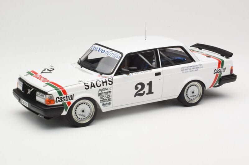Volvo 240 Turbo #21 P. Stureson DTM Winner Wunstorf 1985 AUTOart 1:18 88592 Druckguss