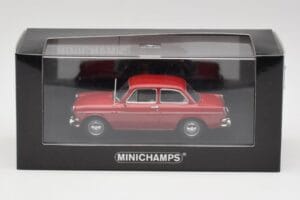 Volkswagen 1500 Ruby Rot Minichamps 1:43 VW001 Druckguss — Bild 4 von 4