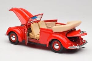 Volkswagen Cabriolet Ruby Rot Maisto 1:18 32826 Druckguss — Bild 5 von 8