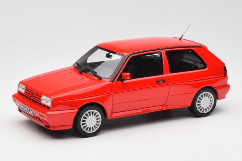 Volkswagen Golf Rallye G60 Mk2 Rot Otto 1:18 OT541 Resin