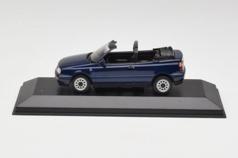 Volkswagen Golf Mk3 Cabriolet Maritime Blau Minichamps 1:43 400055530 Druckguss