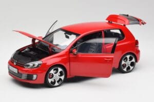 Volkswagen Golf Mk6 GTI Tornado Rot Norev 1:18 5K3099302Y3D Druckguss — Bild 2 von 8