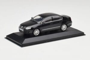 Volkswagen Passat B6 Sedan Shadow Blau Metallic Minichamps 1:43 PASSAT001 Druckguss — Bild 2 von 3