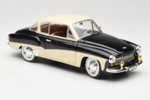 Wartburg 311 Coupe Schwarz & Beige Revell 1:18 08419 Druckguss — Bild 6 von 8
