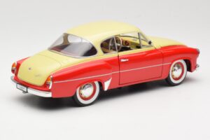 Wartburg 311 Coupe Rot & Beige Revell 1:18 08418 Druckguss — Bild 3 von 8