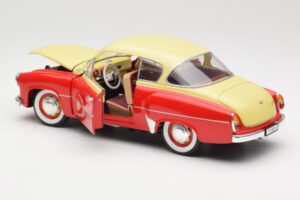 Wartburg 311 Coupe Rot & Beige Revell 1:18 08418 Druckguss — Bild 5 von 8