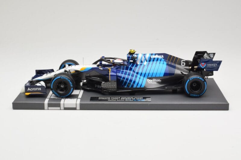 Williams Racing Mercedes FW43B #6 N. Latifi Belgian GP 2021 Minichamps 1:18 117211306 Druckguss