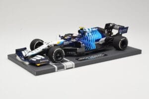 Williams Racing Mercedes FW43B #6 N. Latifi Saudi Arabian GP 2021 Minichamps 1:18 117212206 Druckguss — Bild 2 von 6